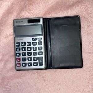 Casio Silver and Black Pocket Calculator